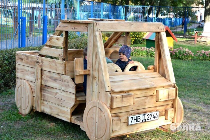 Машинка на детскую площадку в садик (64 фото)