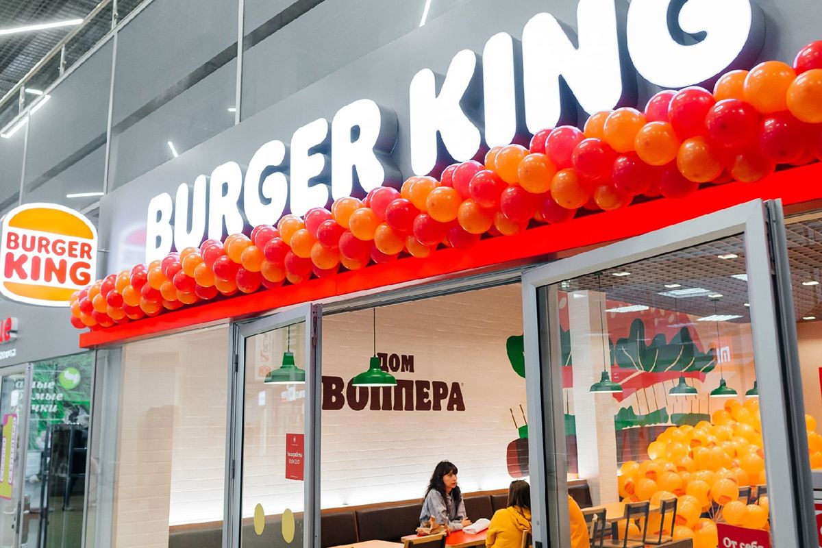 В Гомеле открылся Burger King с детской площадкой