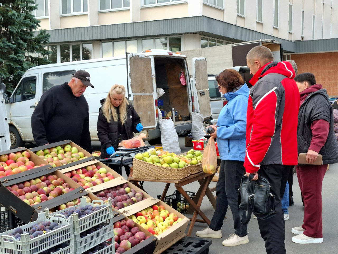 ярмарка овощи и фрукты